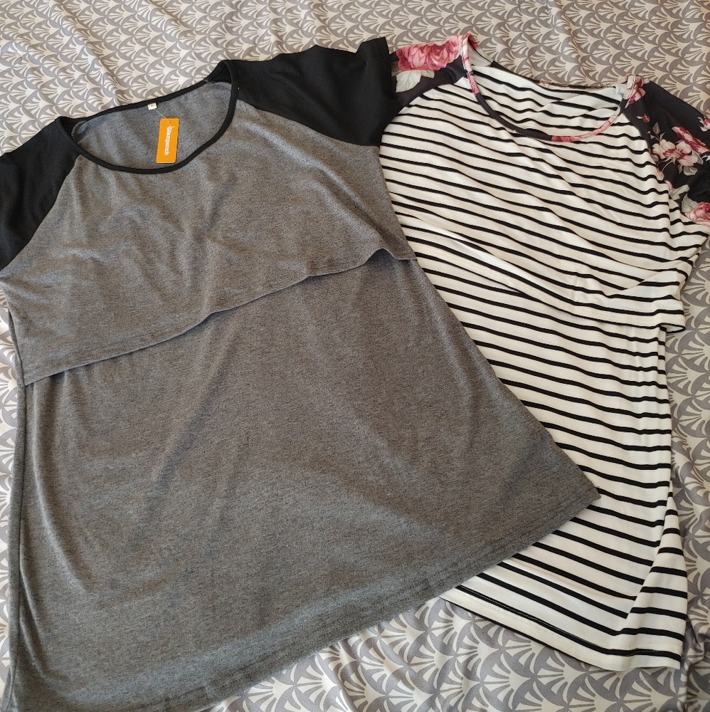 Breastfeeding tops